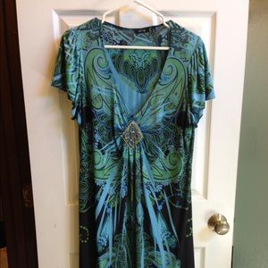 Apt 9 Beautiful Blue Dress